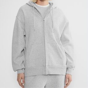 TNA Terry Fleece Boyfriend Zip Hoodie